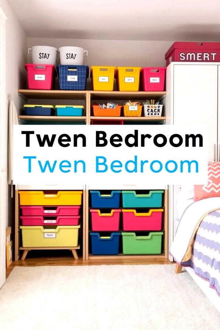 Smart Organization Tips - 30 Tween Bedroom Ideas