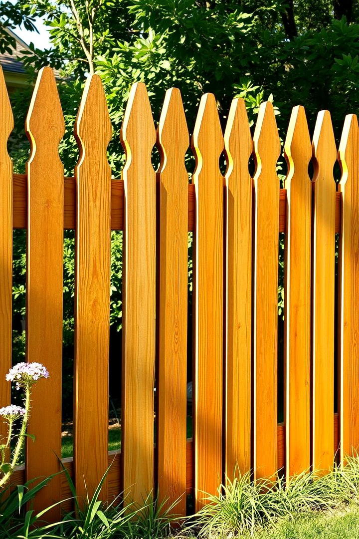 Soft Honey Tones - 30 Fence Stain Colors