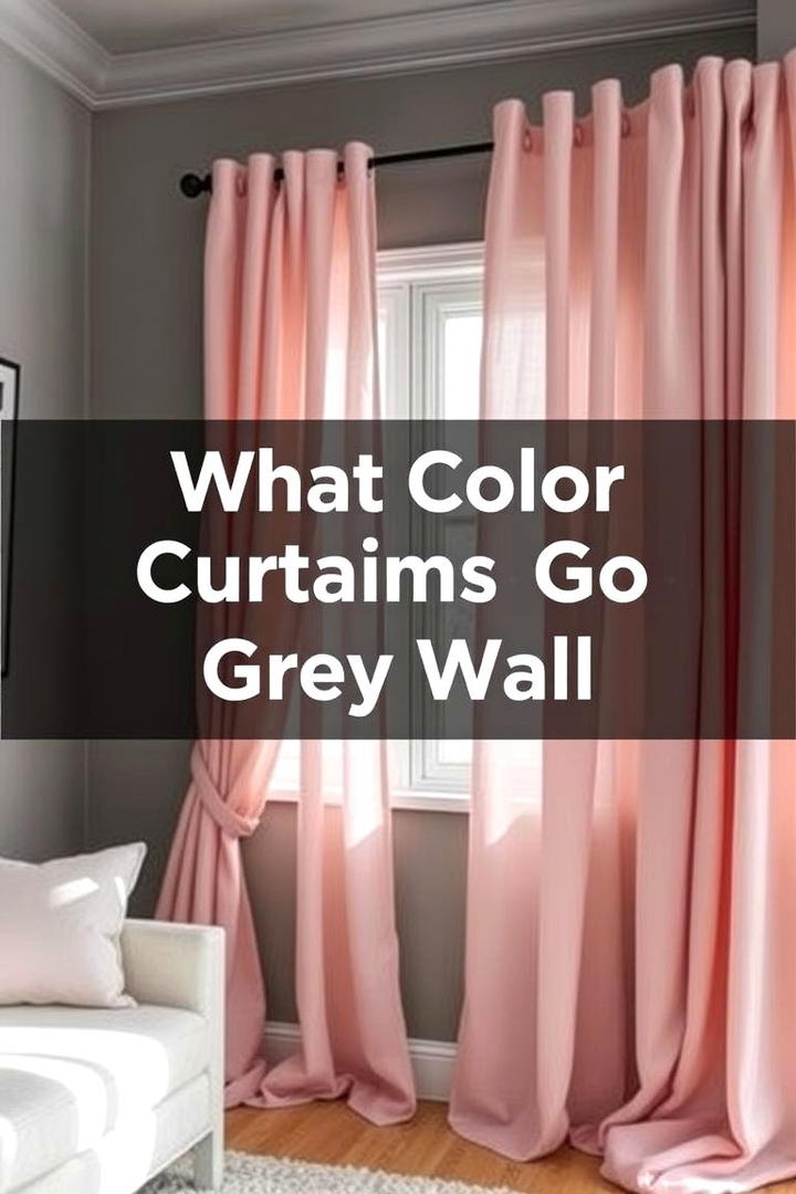 Soft Pastel Hues - 30 What Color Curtains Go With Gray Walls