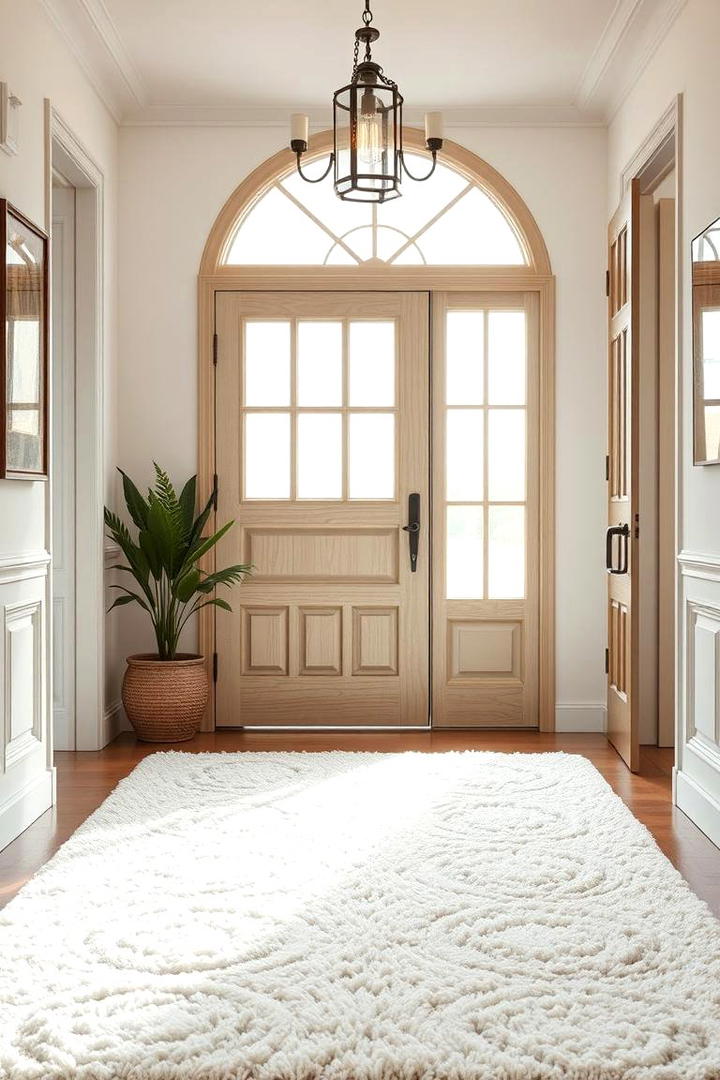 Soft Plush Welcome - 30 Entryway Rug Ideas