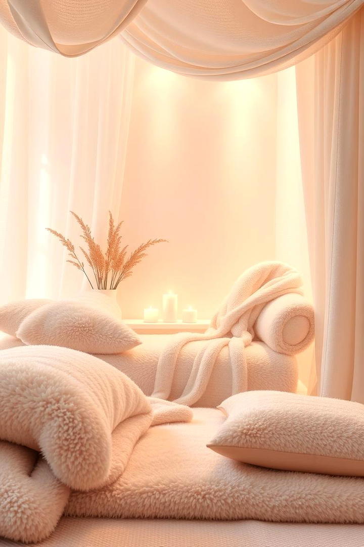 Soft Textures for Ultimate Comfort - 30 Spa Decor Ideas