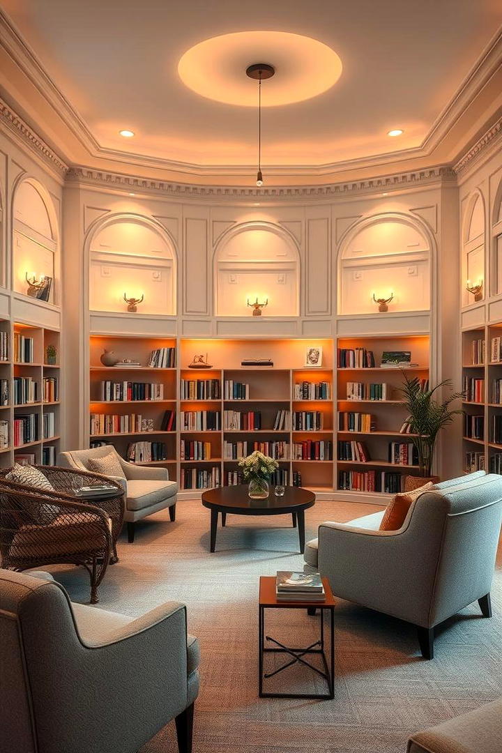 Soft lit Haven - 30 Reading Room Ideas