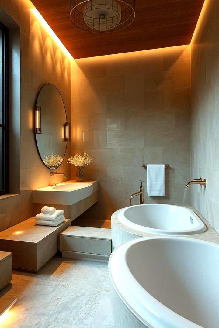 Spa Like Ambiance Bathroom - 30 Bathroom Decor Ideas