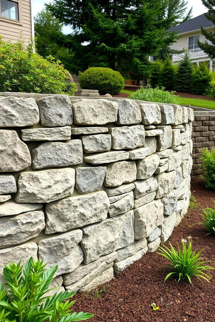 Stone Retaining Wall Design - 30 Stone Wall Ideas