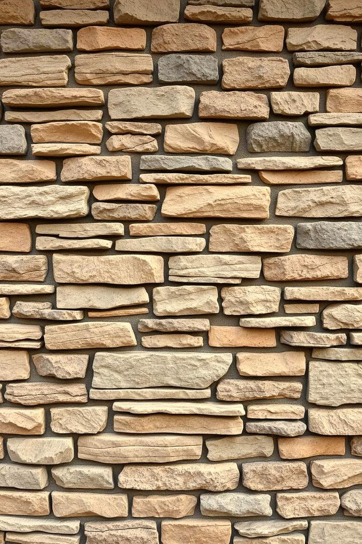 Stone and Brick Fusion Wall - 30 Stone Wall Ideas