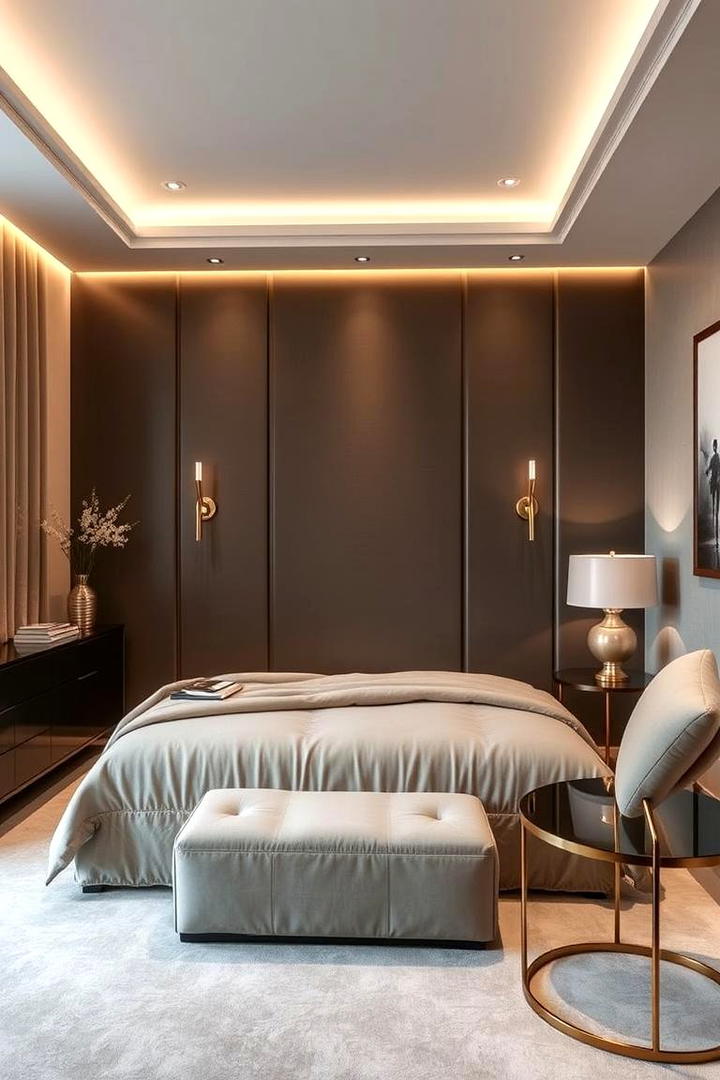 Subtle Luxury Touches - 30 Bachelor Room Ideas