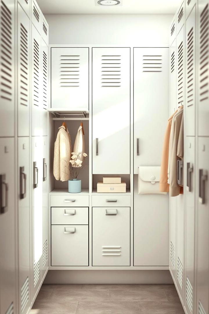 Subtle Pastel Arrangements - 30 Locker Decor Ideas