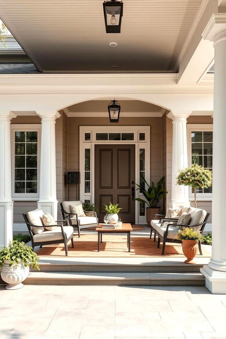 Subtle Taupe for Understated Grace - 30 Porch Paint Colors