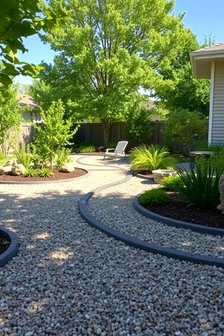 Suburban Gravel Oasis - 30 Gravel Driveway Ideas