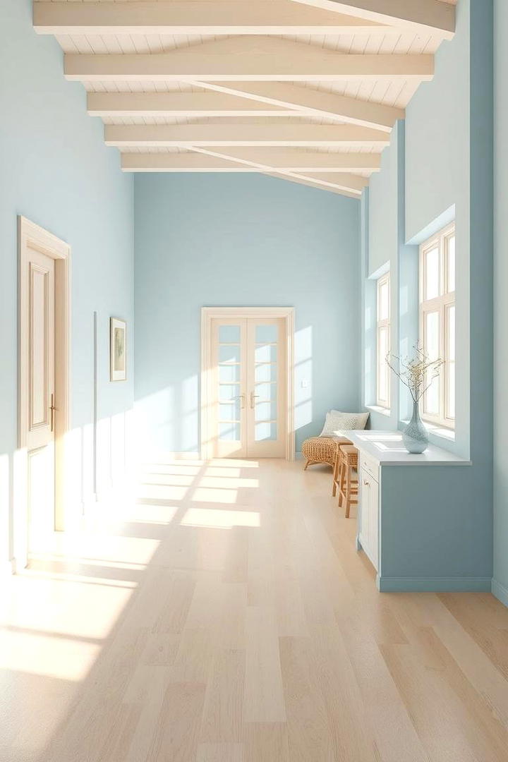 Sunlit Coastal Hues - 30 Floor and Wall Color Ideas