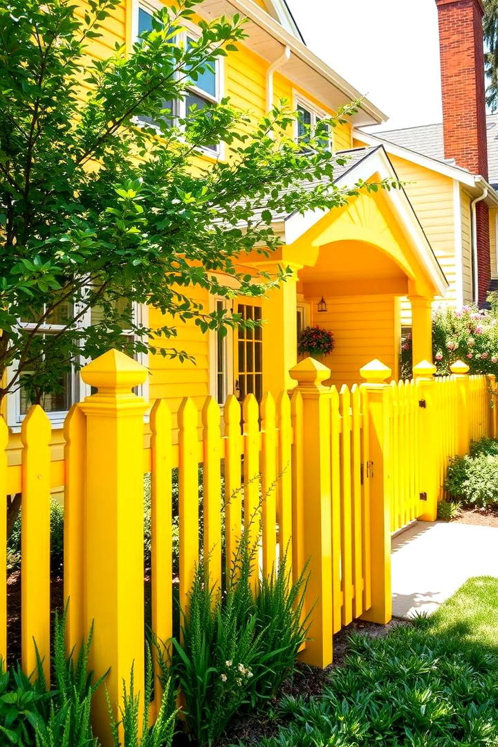 Sunny Yellow - 30 Fence Paint Colours