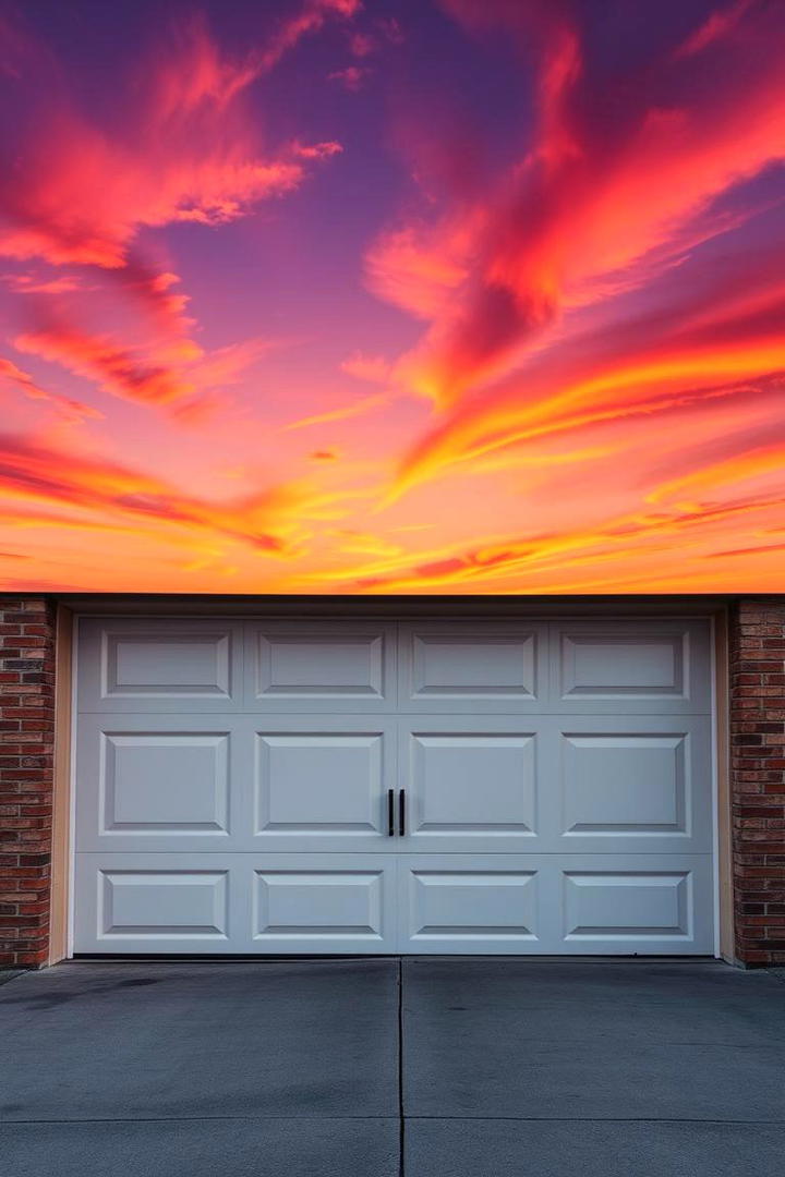 Sunset Horizon Delight - 30 Garage Door Murals