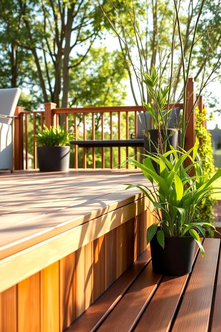 Sustainable Bamboo Design - 30 Deck Skirting Ideas