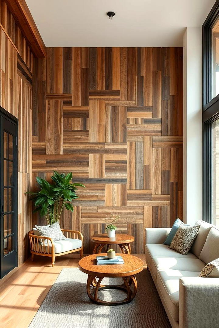 Sustainable Barnwood Feature - 30 Barnwood Accent Wall Ideas
