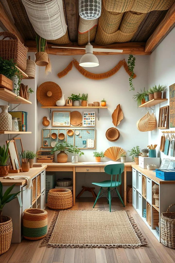 Sustainable Eco Friendly Craft Room - 30 Craft Room Ideas