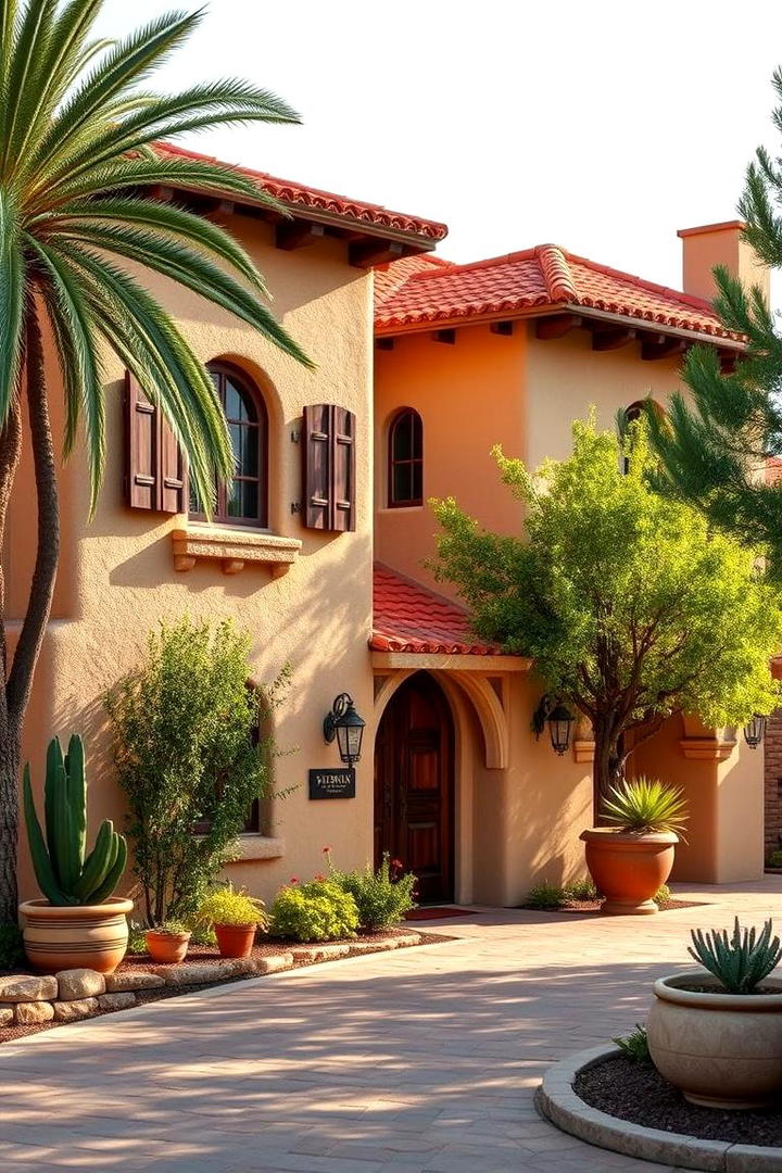 Terracotta Roof Charm - 30 Mexican Style House Design Ideas