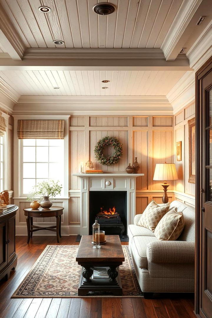 Timeless Beadboard Effects - 30 Wall Molding Ideas