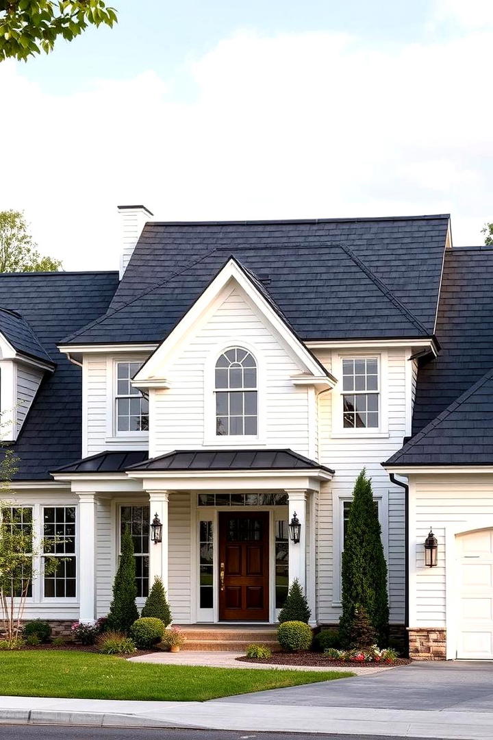 Timeless Black Roof Beauty - 30 houses with black roofs