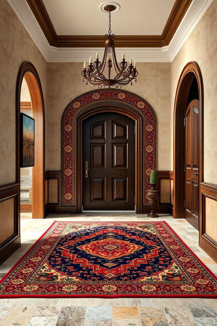 Timeless Persian Tradition - 30 Entryway Rug Ideas