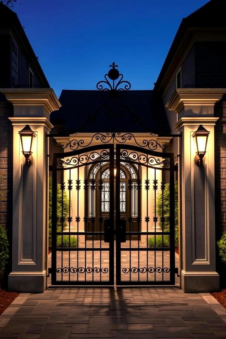 Timeless Traditional Design Gate - 30 Front Gate Ideas