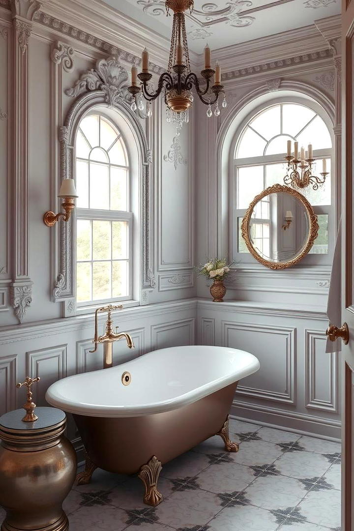 Timeless Victorian Charm - 30 Romantic Bathroom Ideas