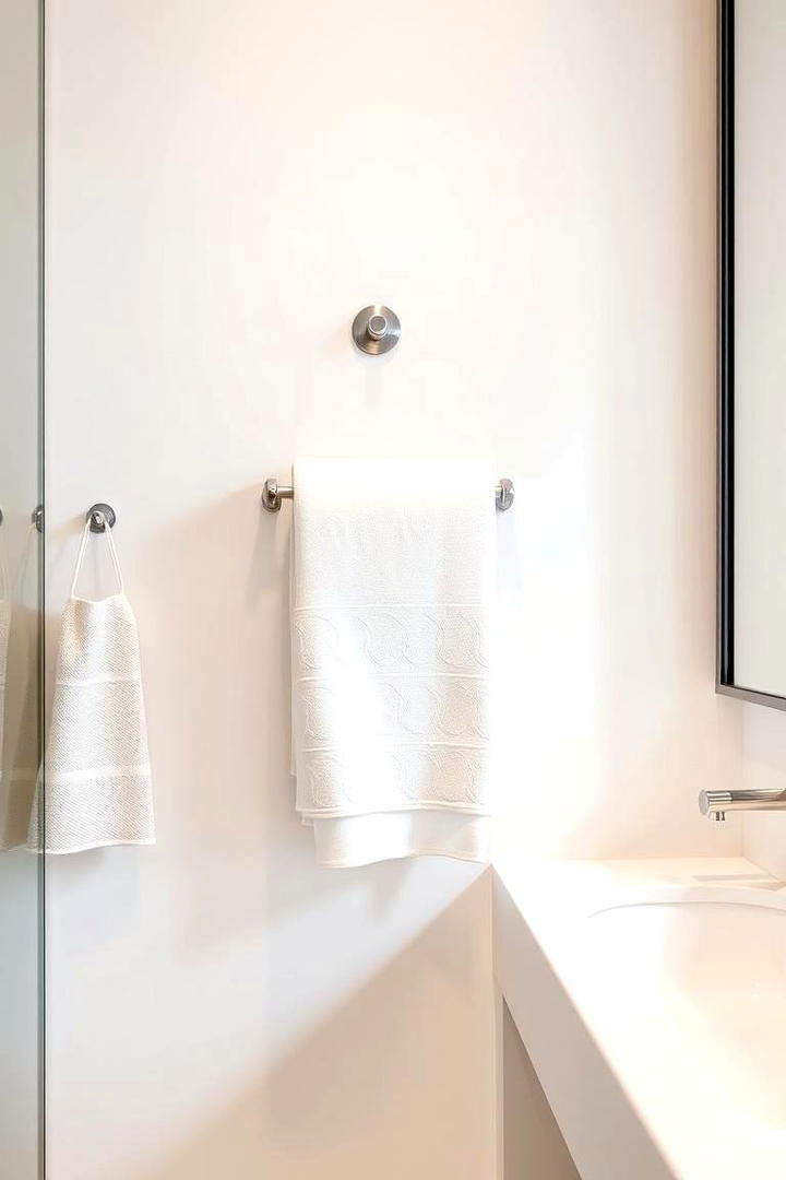 Towel Roll Holder - 30 Towel Storage Ideas