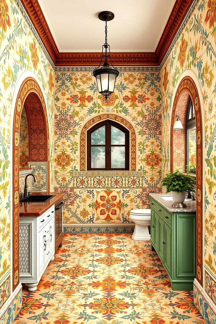 Traditional Tile Patterns - 30 Tuscan Interior Design Ideas