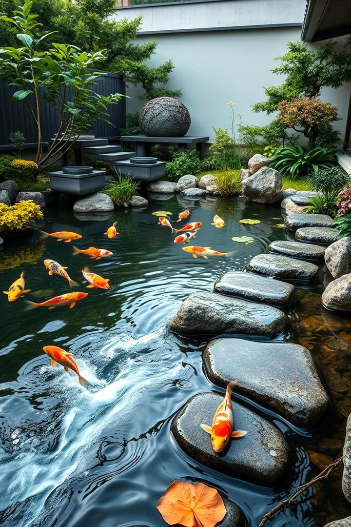 Tranquil Koi Pond Retreat - 30 Japanese Garden Ideas