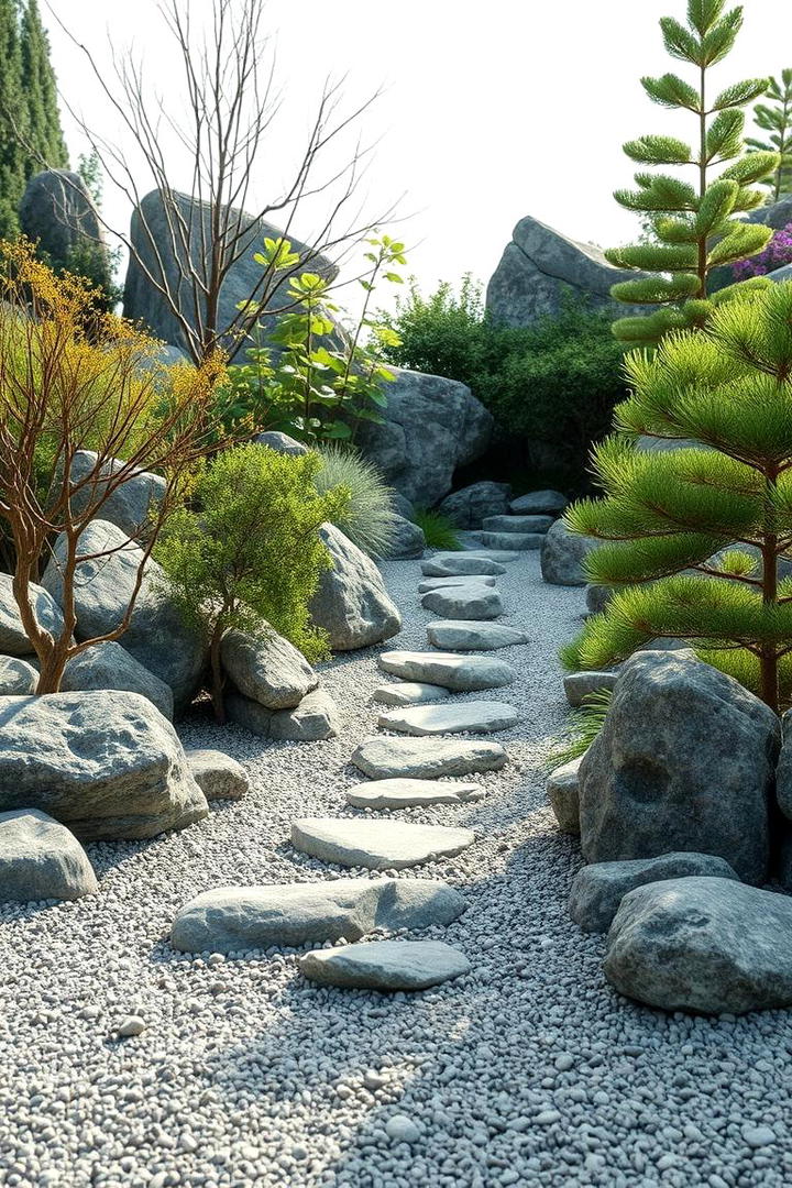 Tranquility Rock Garden - 30 Japanese Garden Ideas