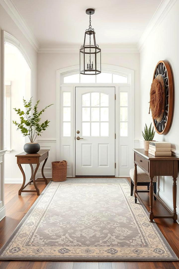 Transitional Style Blend - 30 Entryway Rug Ideas