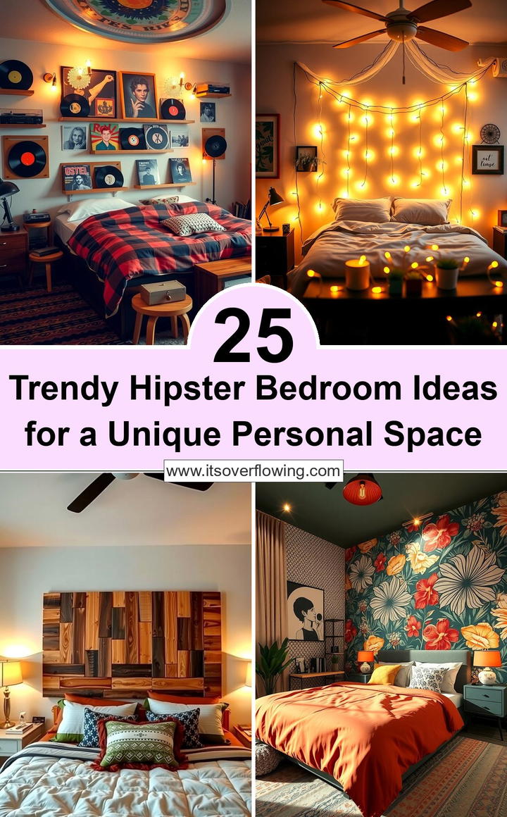 Trendy Hipster Bedroom Ideas for a Unique Personal Space