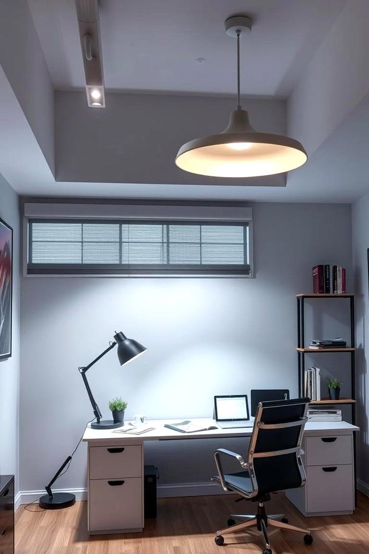 Trendy Home Office Vibes - 30 Aesthetic Room Ideas With Led Lights