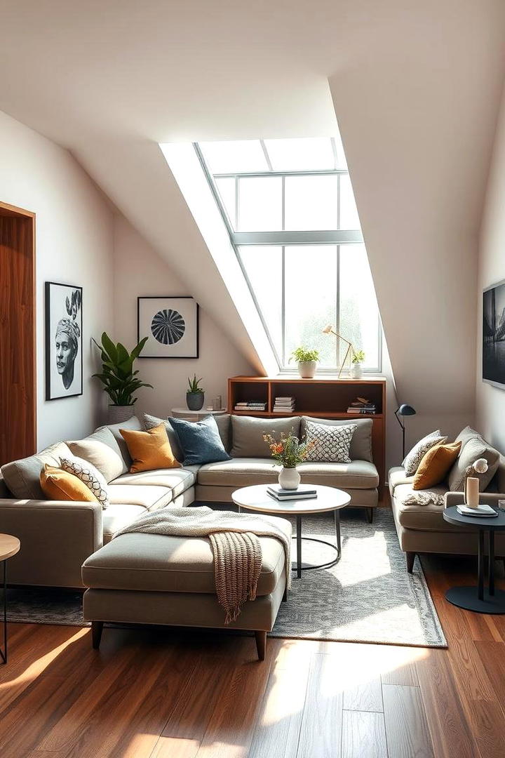 Unconventional Sofa Arrangements - 30 Awkward Living Room Layout Ideas