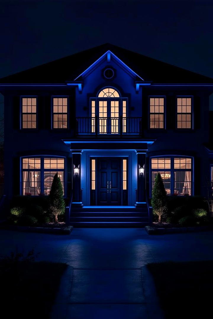 Unique Midnight Blue Glow - 30 Blue Exterior House Colors