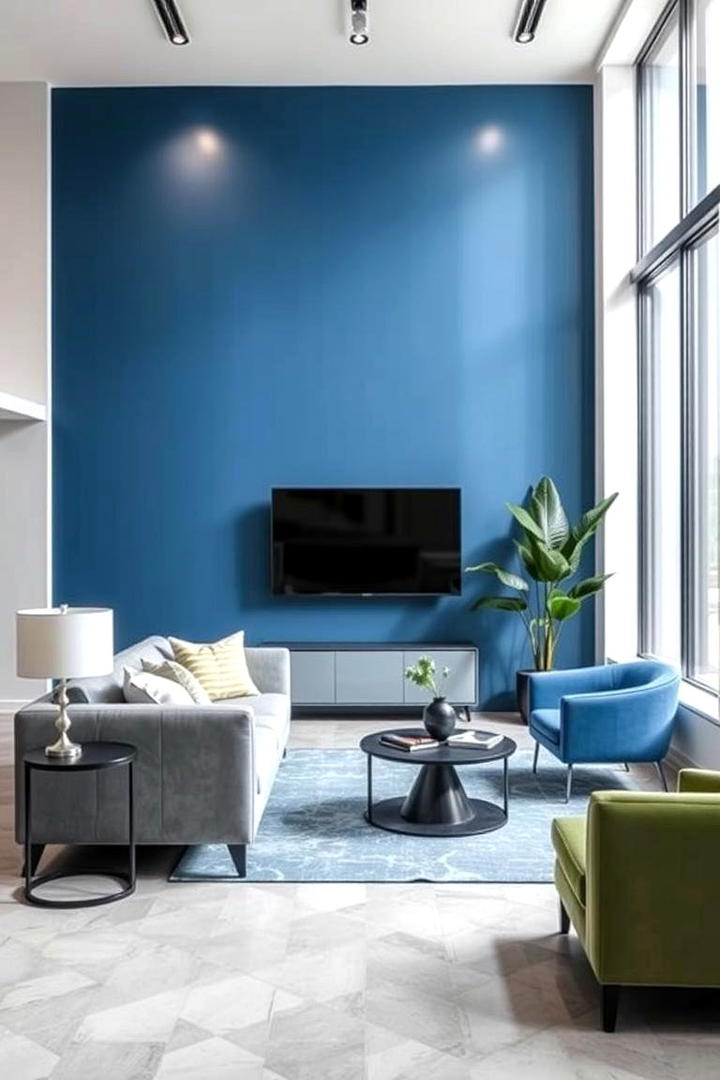 Urban Blue Chic - 30 Blue and Green Color Combos for Decorating