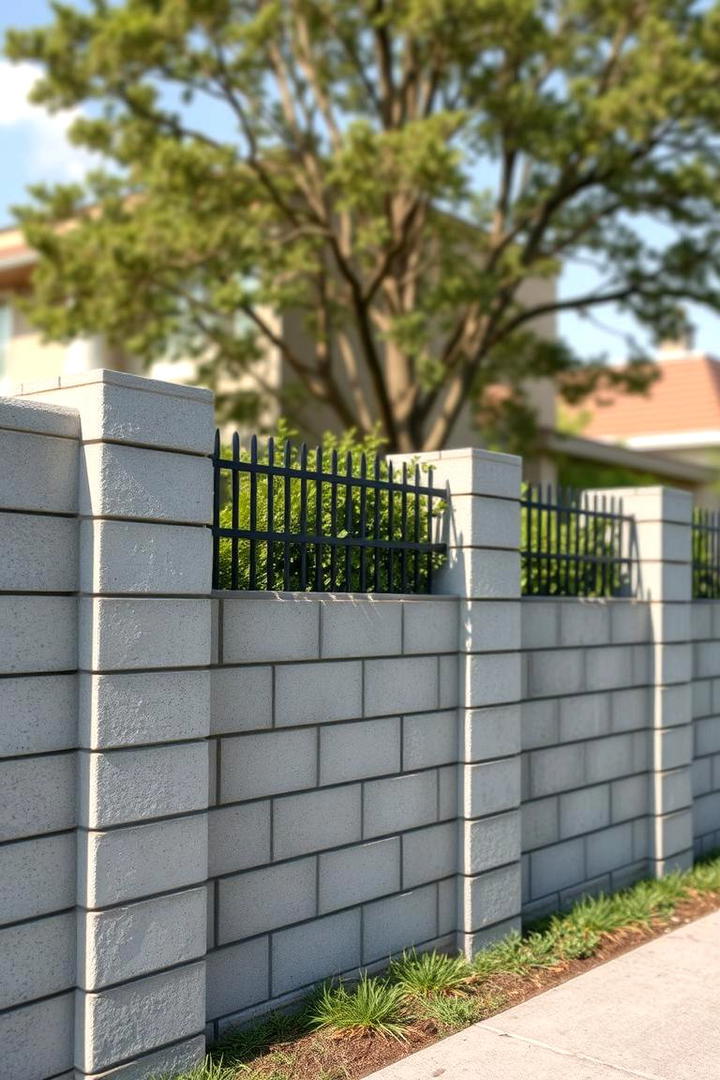 Urban Renewal Statement - 30 Cinder Block Fence Ideas