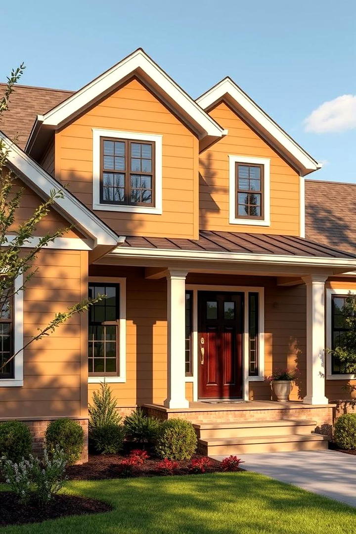 Velvety Fawn Finery - 30 Brown Exterior House Colors