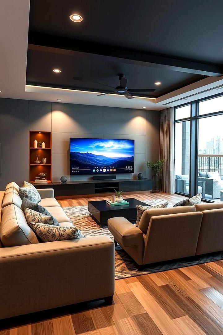 Versatile Entertainment Hub - 30 Great Room Ideas