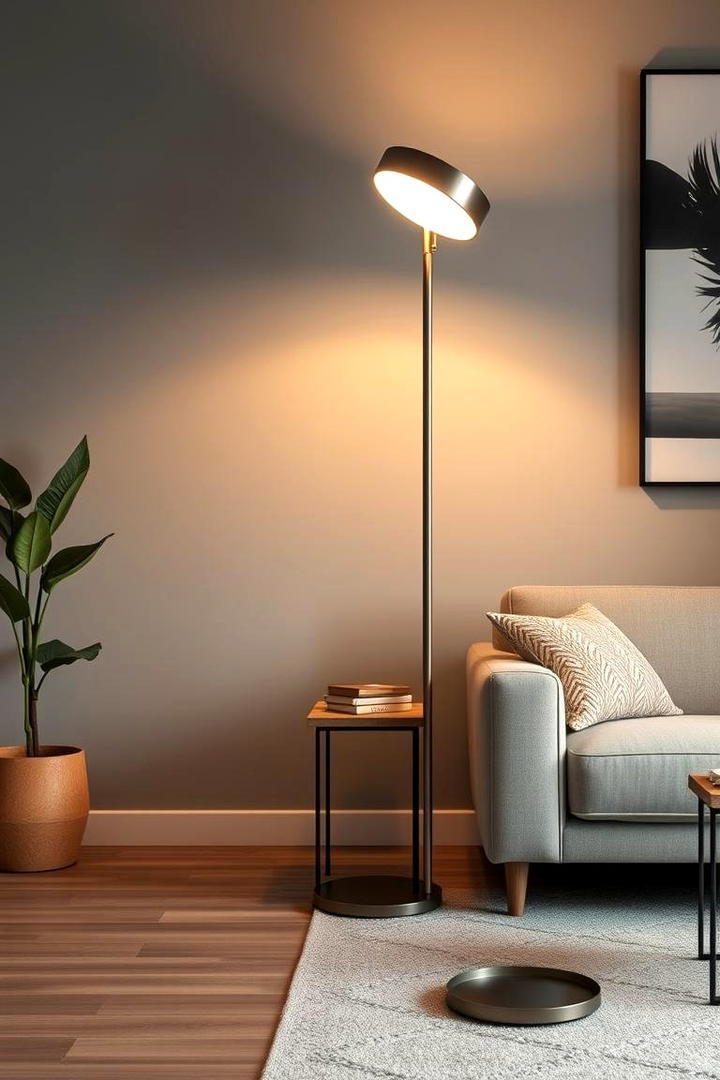 Versatile Floor Lamp with Dimmer - 30 Living Room Floor Lamp Ideas and Inspiration