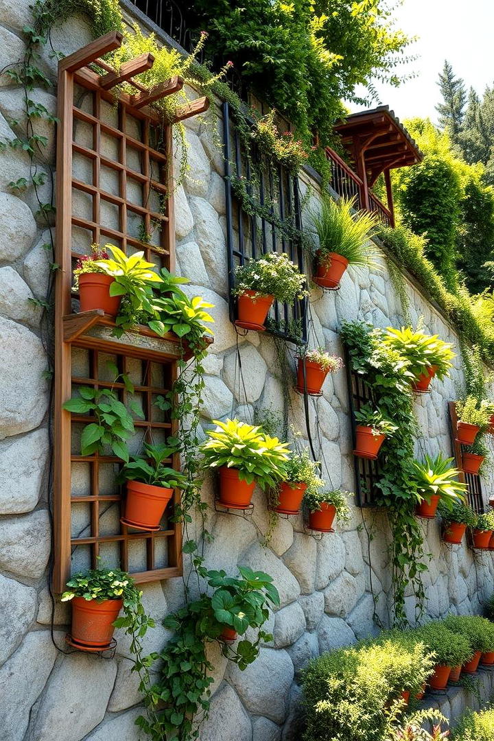 Vertical Gardening on Steep Slopes - 30 hillside landscaping ideas