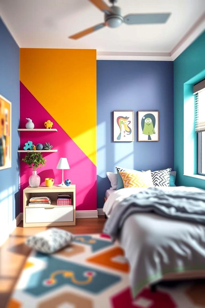 Vibrant Accent Walls - 30 Tween Bedroom Ideas