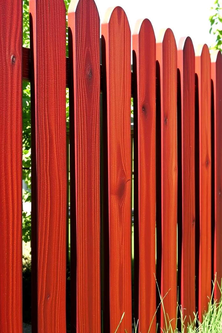 Vibrant Auburn Spark - 30 Fence Stain Colors