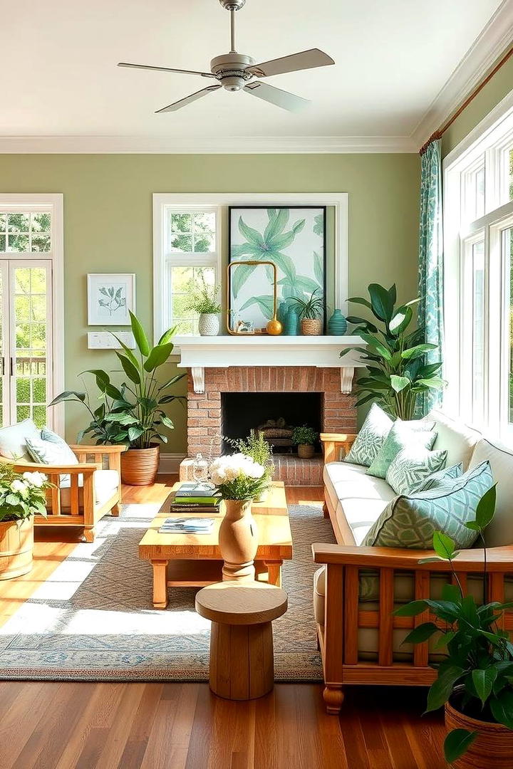 Vibrant Garden Green - 30 Blue and Green Color Combos for Decorating