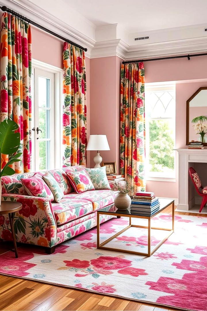 Vibrant Pattern Play - 30 Pinterest Living Room Decor Ideas