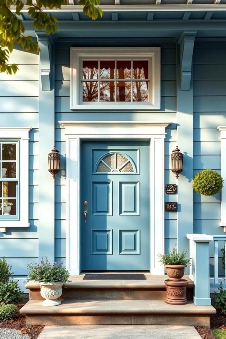 Vintage Blue Charm Revival - 30 Blue Exterior House Colors