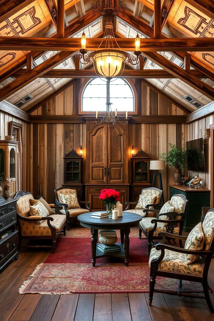 Vintage Charm and Elegance - 30 Barndominium Interior Ideas