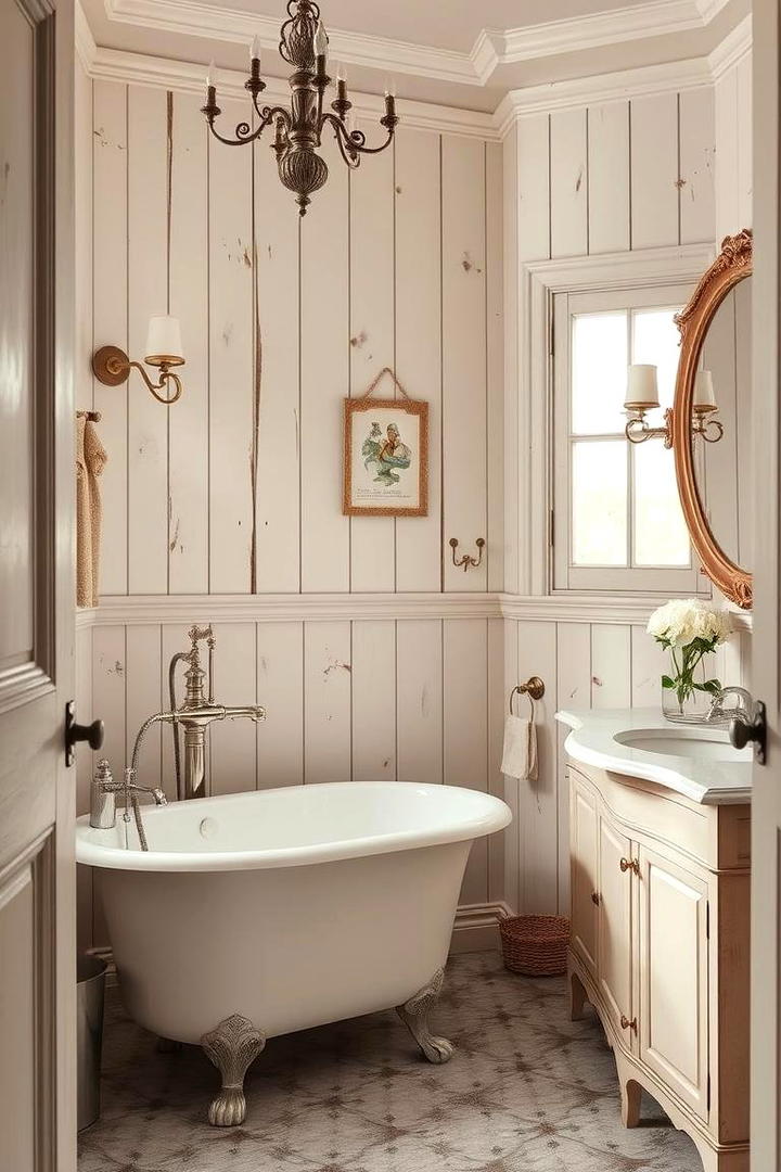 Vintage Elegance - 30 Romantic Bathroom Ideas