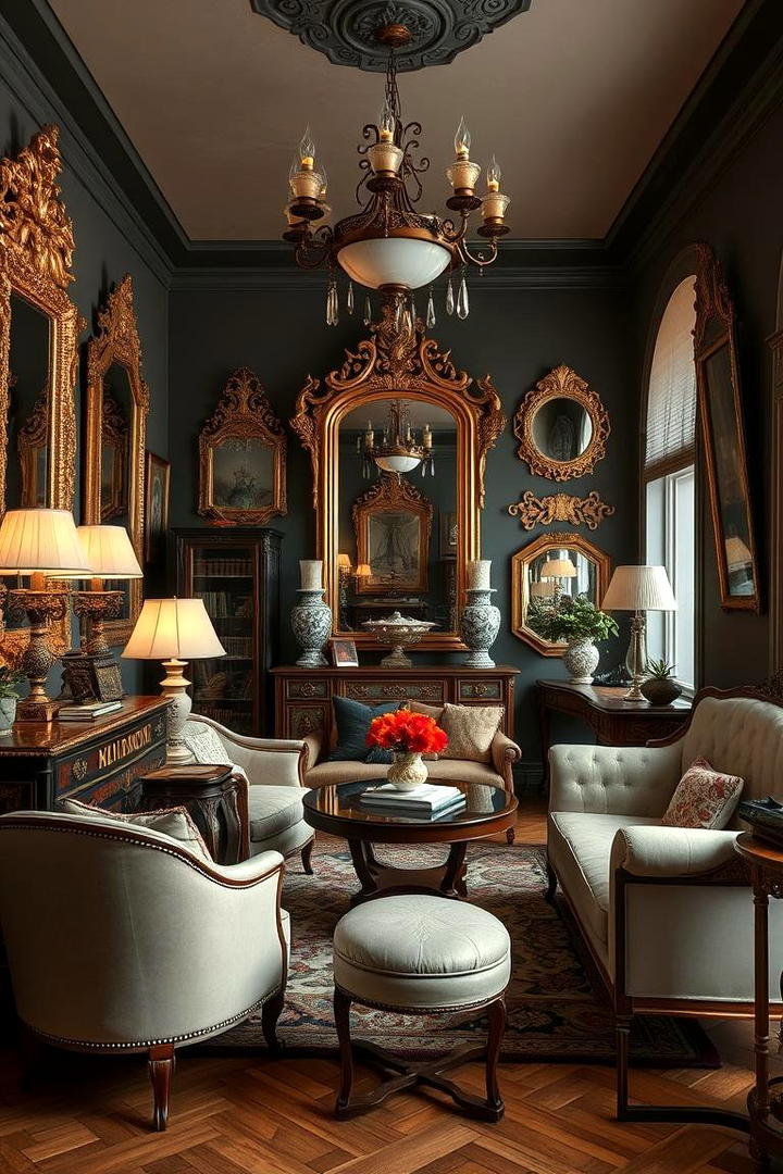 Vintage Glam Discoveries - 30 Glam Interior Design Ideas