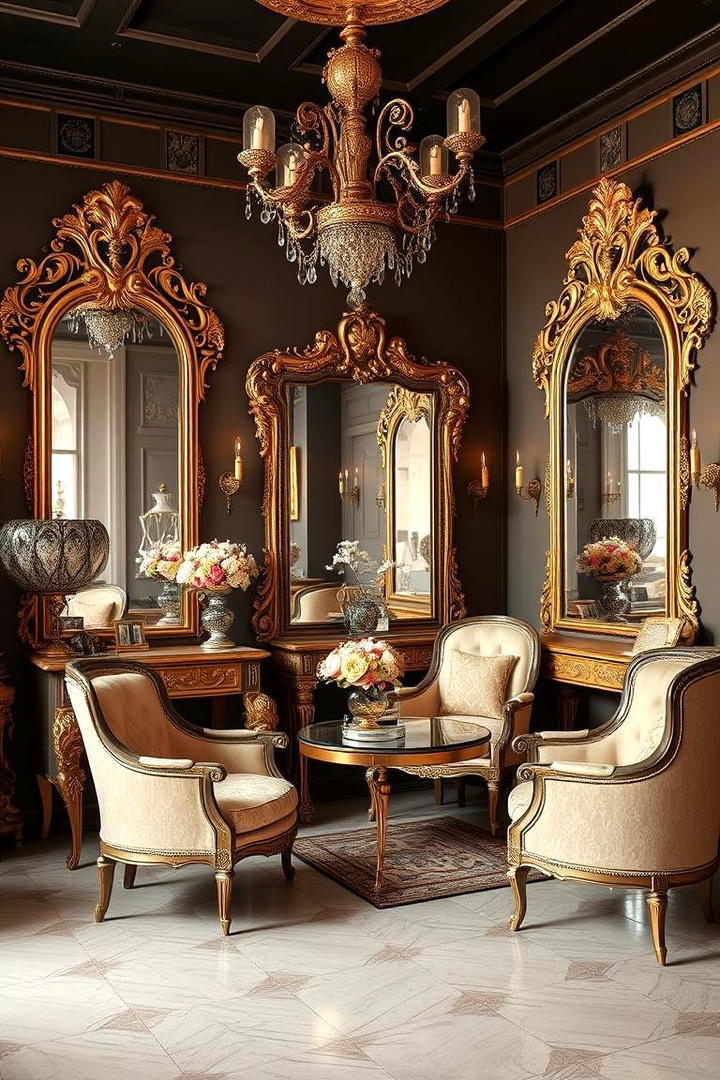 Vintage Glam Salon - 30 Salon Interior Design Ideas