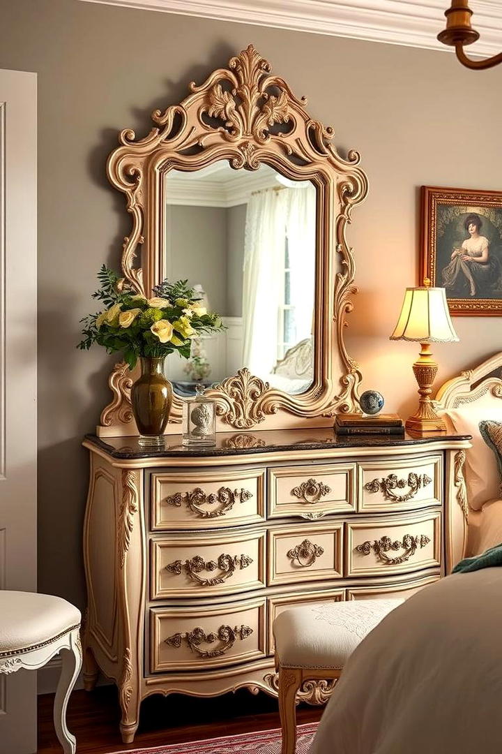 Vintage Glam Vanity Revival - 30 Bedroom Vanity Ideas